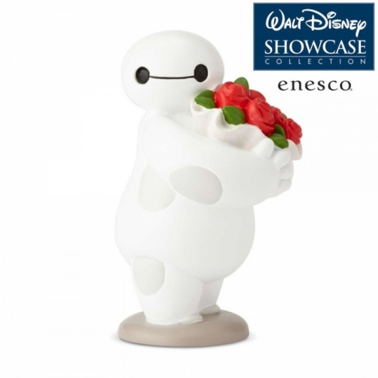 Enesco Figure Baymax with a Flower 8 ซม. (E6001664)