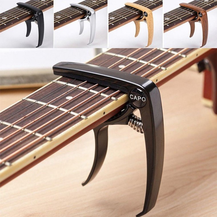Multi Guitar Capo อุปกรณ์เสริมอูคูเลเล่ กีตาร์โปร่ง แบบหนีบ