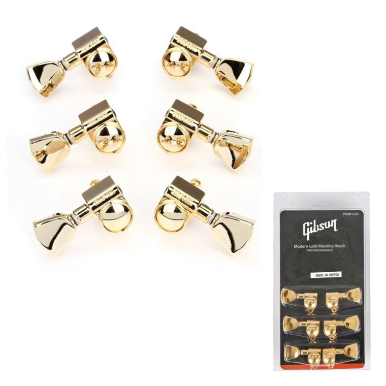 ชุดหัวเครื่อง หัวเครื่องไฟฟ้า Gold qaKj84 ชิ้นส่วนกีตาร์