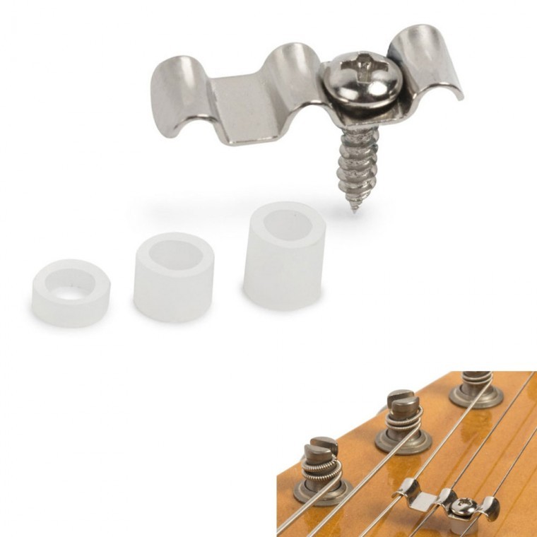 3 String Retainer qaKj111 ตัวกั้นสาย ชิ้นส่วนเครื่องดนตรี