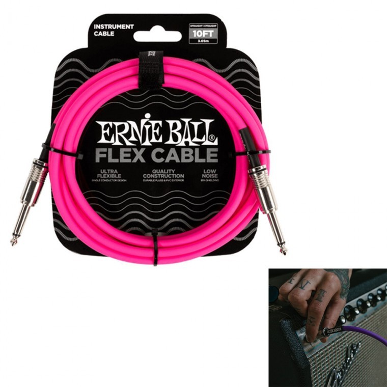 RKZt77 สายกีตาร์ สายเคเบิลเครื่องดนตรี 3m เบส