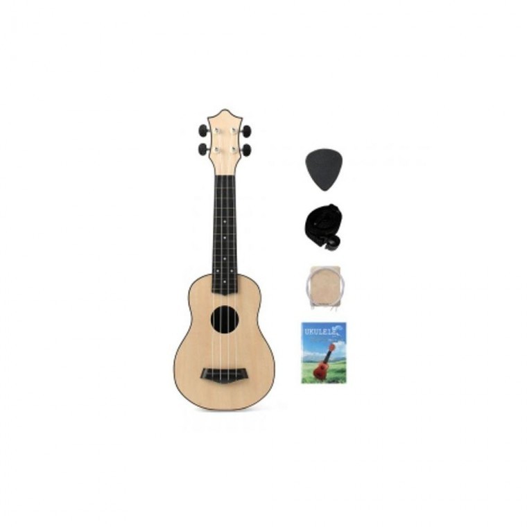 Our Music Soprano Ukulele Full Set (Natural) สำหรับฝึกซ้อม