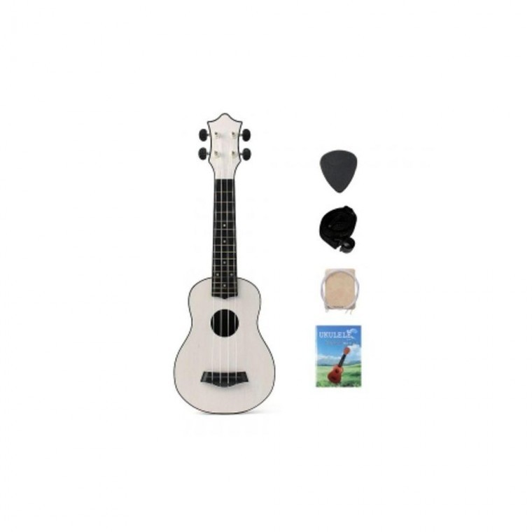 Our Music Soprano Ukulele Full Set (White) สำหรับฝึกซ้อม