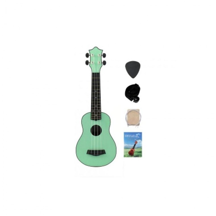 Our Music Soprano Ukulele Full Set (Mint) สำหรับฝึกซ้อม