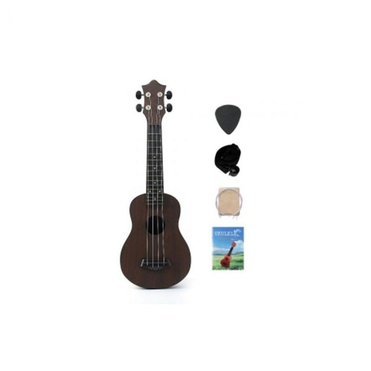 Our Music Soprano Ukulele Full Set (Dark)