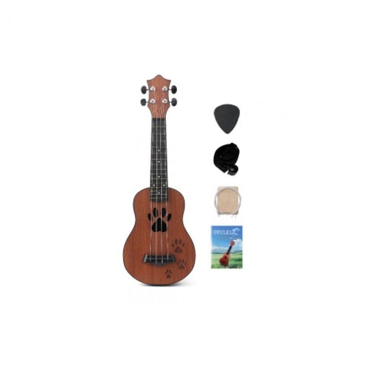 Our Music Soprano Ukulele Full Set (Footprint)