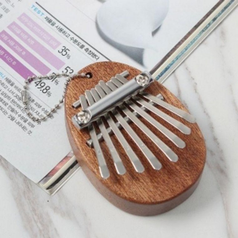 Mahogany 8-Note Mini Kalimba Plate Wood Kalimba