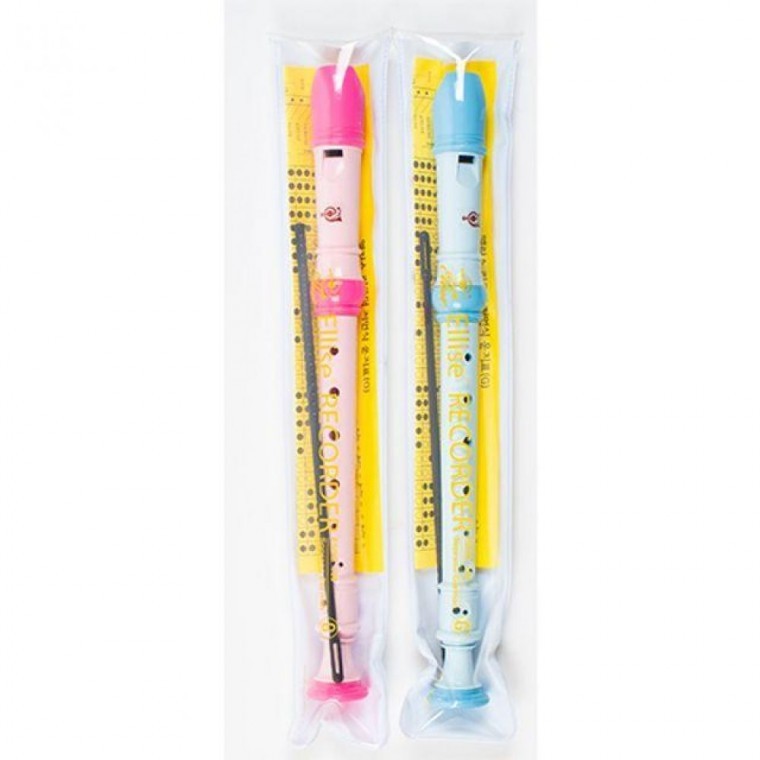 Ellis Color Recorder 2-Piece Soprano สำหรับการศึกษา อุปกรณ์สำหรับวิชาดนตรี