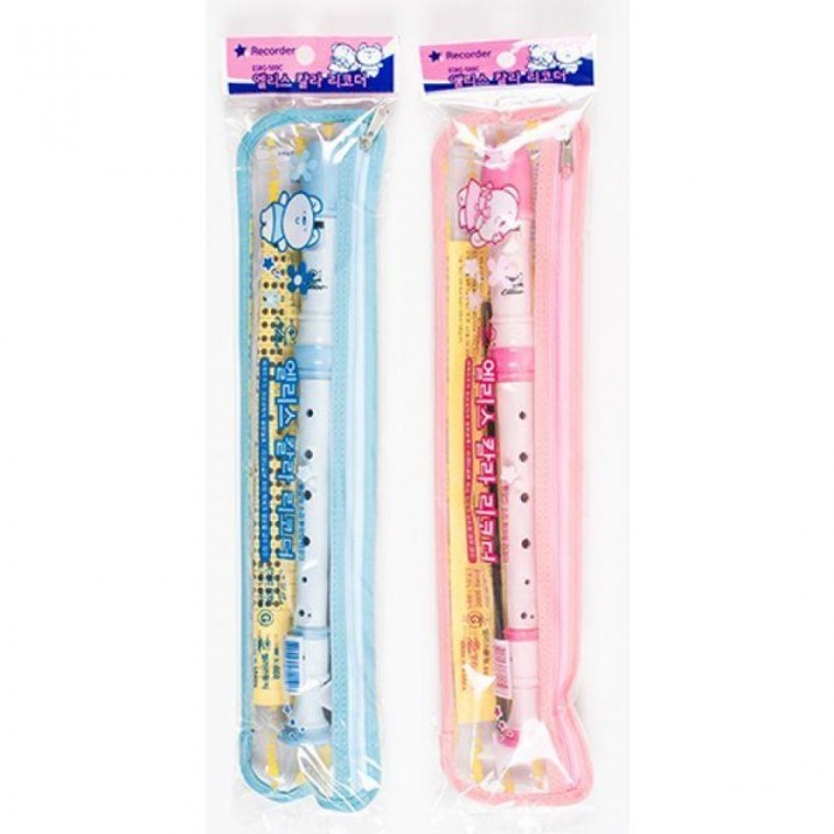 Ellis Color Recorder 3-Piece Soprano สำหรับการศึกษา อุปกรณ์สำหรับวิชาดนตรี