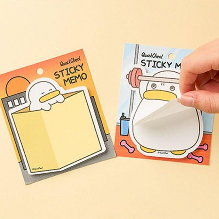 สติกเกอร์เมโม Gwakcheol (3 ชิ้น) สำหรับตกแต่งไดอารี่