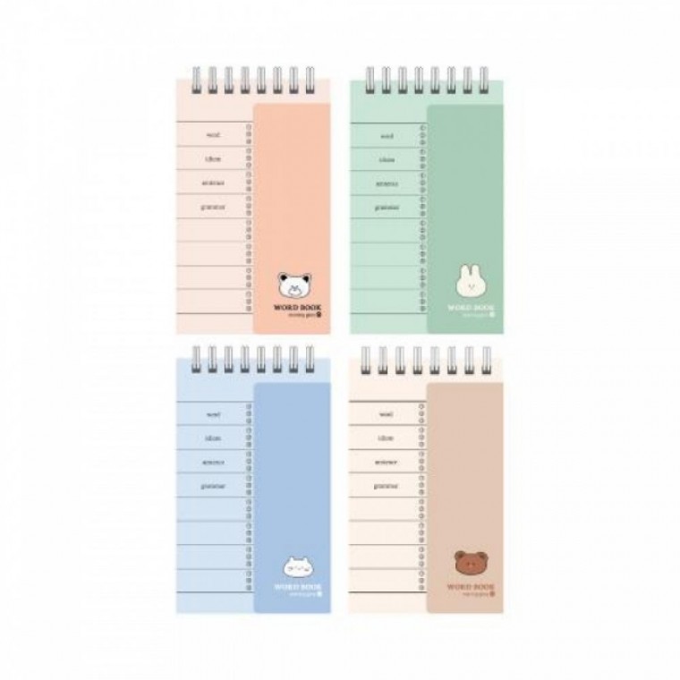 สมุดคำศัพท์ปกหน้าเดียว (12 ชิ้น)
