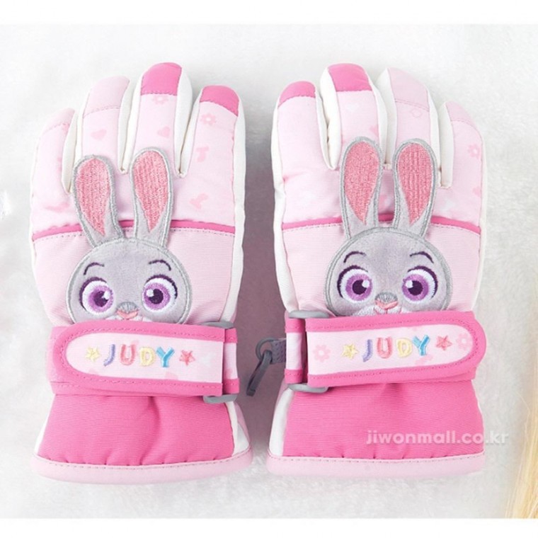 ถุงมือจูดี้ 3ขนาด 1ชิ้น ถุงมือกันหนาว ถุงมือเล่นสกี ถุงมือเล่นเลื่อนหิมะ ถุงมือลายการ์ตูน ถุงมือเก็บอุณหภูมิ ถุงมือสำหรับสันทนาการ