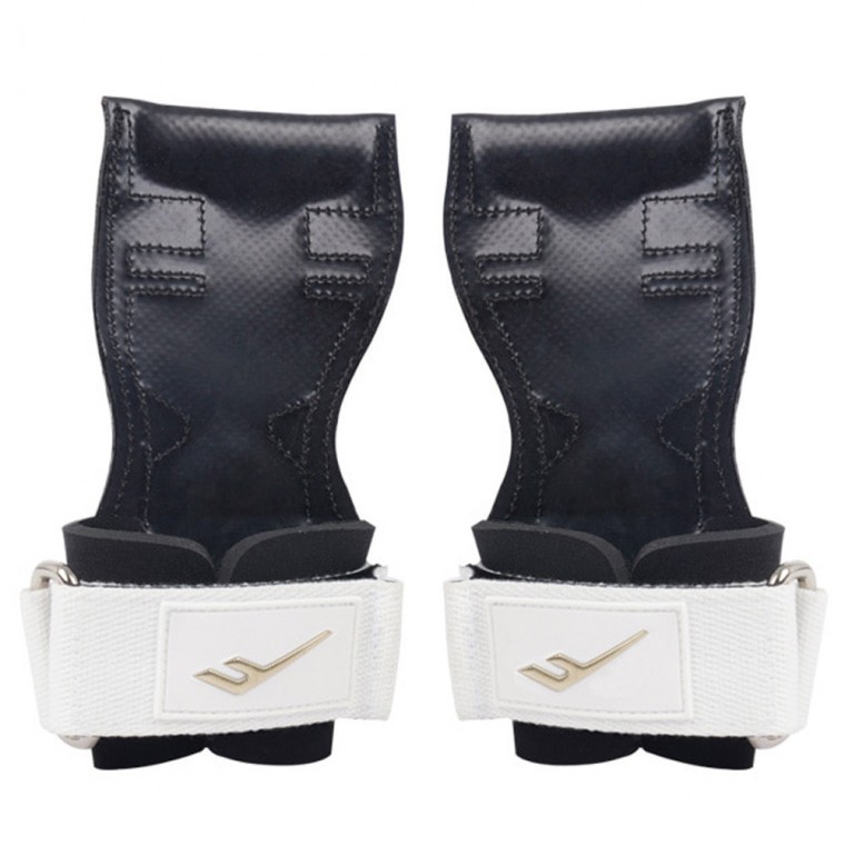 สายรัดฟิตเนส Prospecs Elite Lifting Grip สายรัดฟิตเนส (สีขาว) (S) สนับข้อมือฟิตเนส
