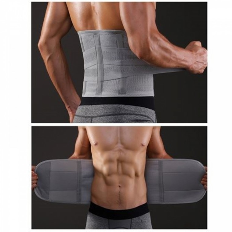 เข็มขัดพยุงหลัง Support สำหรับเล่นกีฬา Home-training ฟิตเนส แถบรัด เข็มขัด สายรัด