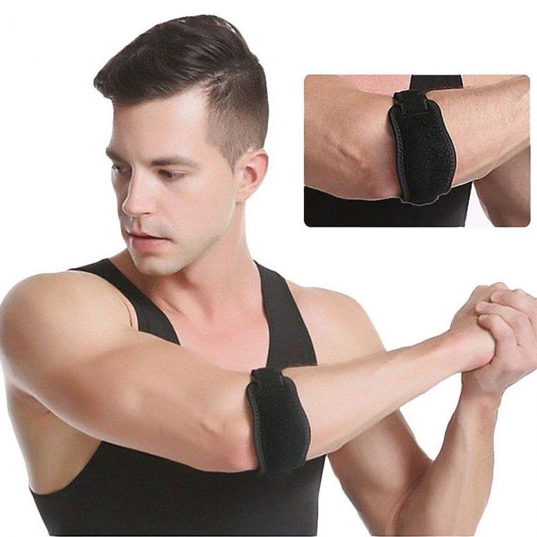 สนับศอกสำหรับผู้ชาย กีฬา Elbow สายรัด สนับ ฟิตเนส