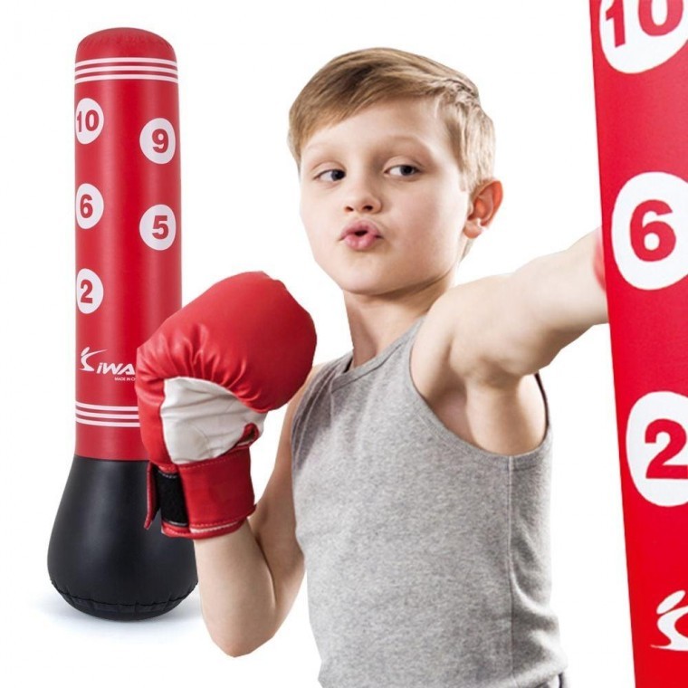 Air I-Wanna 486 Punching Bag ตุ๊กตาล้มลุกสำหรับฝึกเทควันโด