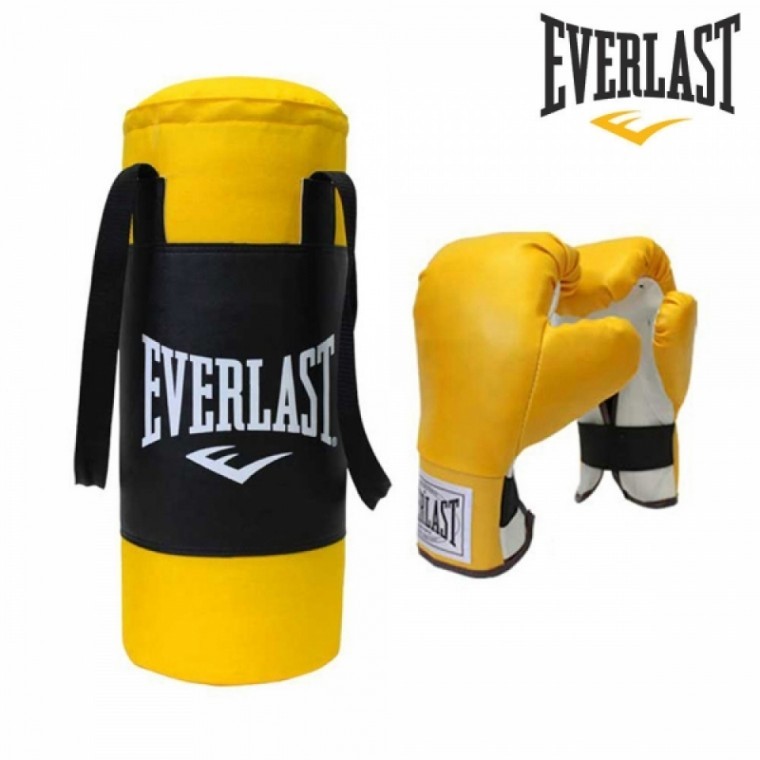 ชุดกระสอบทรายมินิ Everlast Boxing พร้อมนวม (สำหรับเด็ก) (DK-EVB-9551)