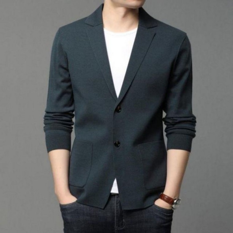 เสื้อคลุมคาร์ดิแกนสำหรับผู้ชาย สไตล์ Dandy