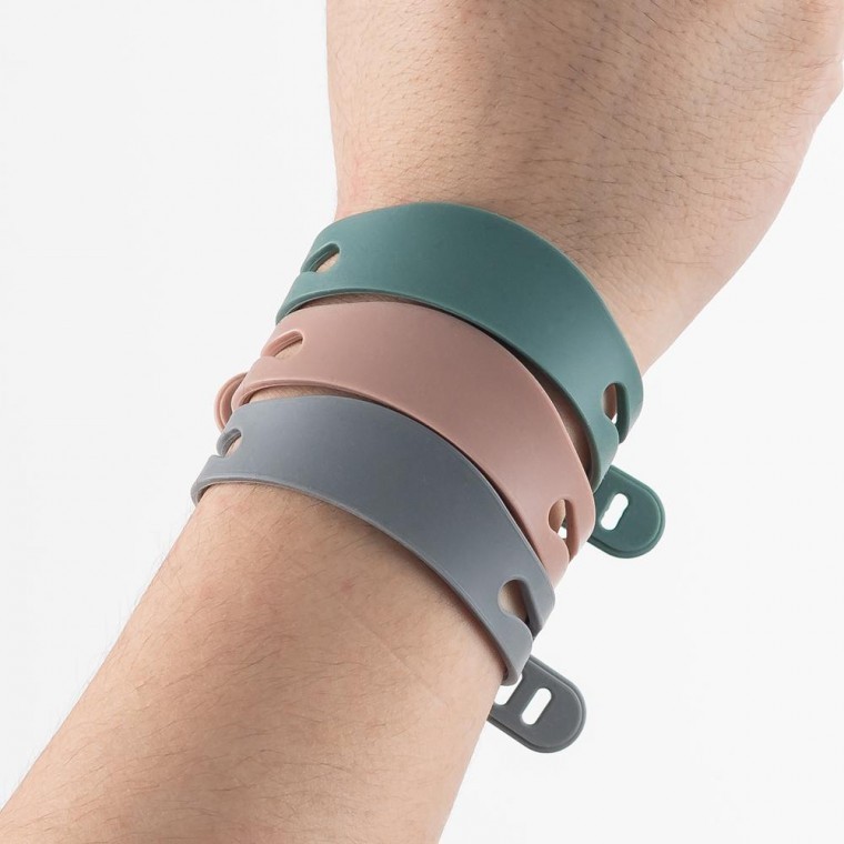 สร้อยข้อมือซิลิโคนดีไซน์เกาหลี แฟชั่น สลักชื่อได้ ปรับความยาวได้ สำหรับกิจกรรม หรือป้องกันเด็กหาย