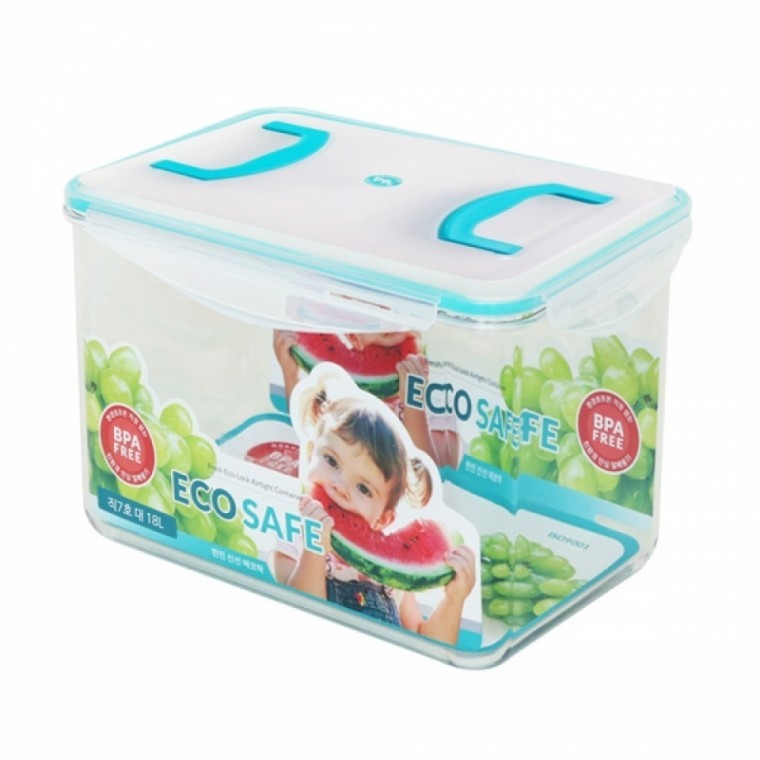 กล่องสุญญากาศ Sinseon Ecorock แบบมีหูจับ 18 ลิตร