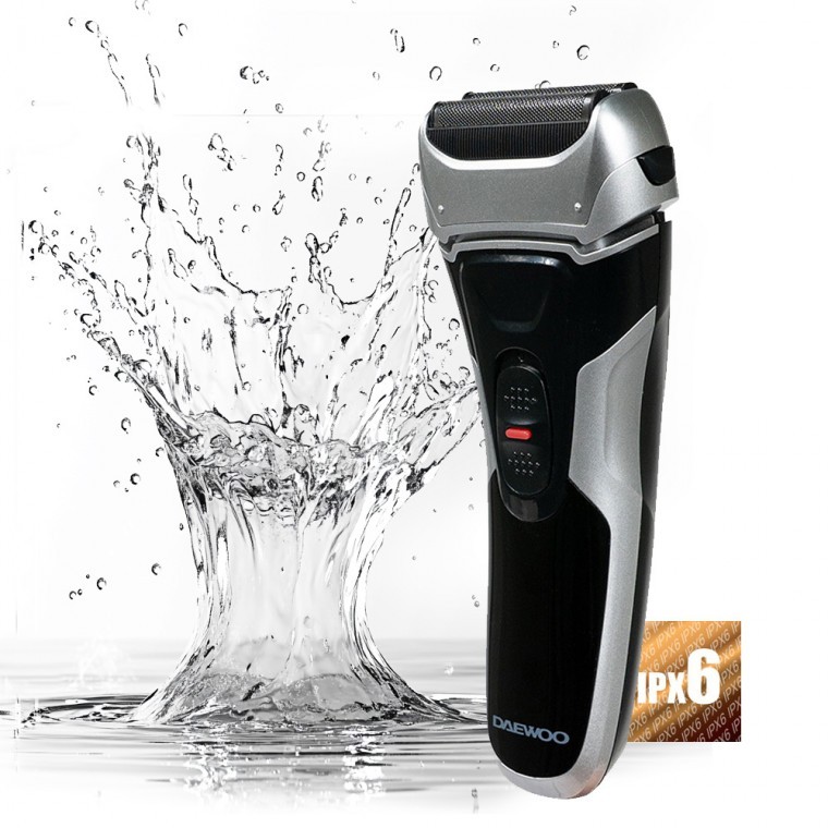 DAEWOO603 เครื่องโกนหนวดไฟฟ้าแบบชาร์จได้ ระบบลอยตัวเพื่อการโกนที่แนบสนิท