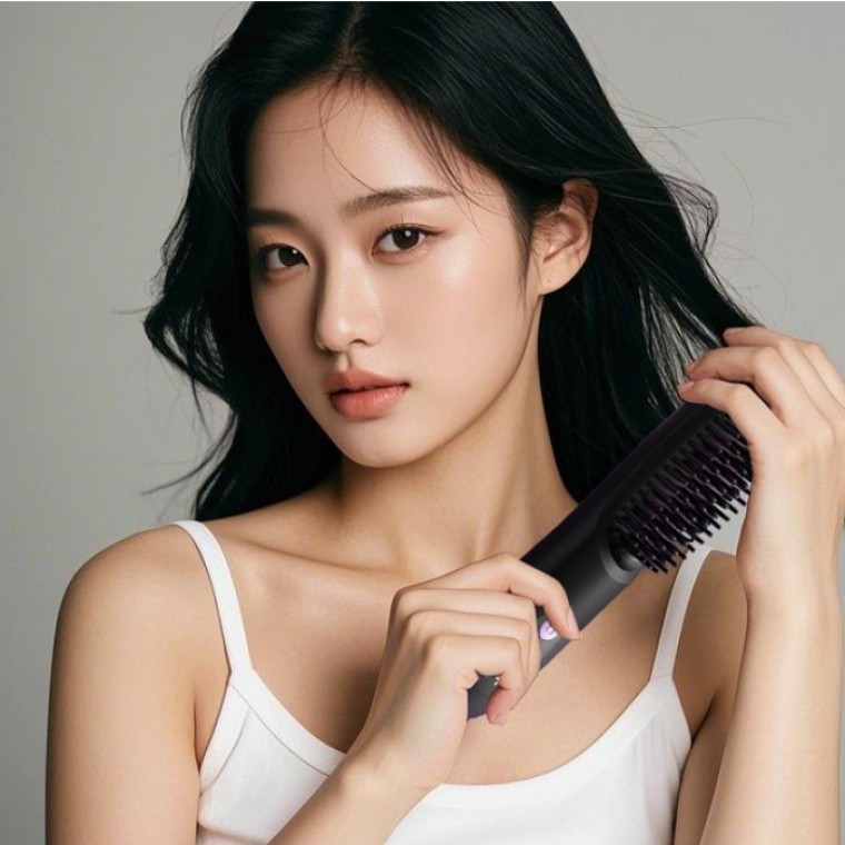 หวีหนีบผมไร้สายเพิ่มวอลลุ่มรากผมพร้อมไอออน