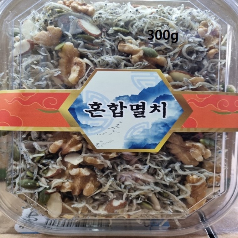 ปลาแอนโชวี่และถั่วอบ (มยอล-ชิ-รัง-กยอน-กวา-รยู-รัง) 300g เพื่อสุขภาพ