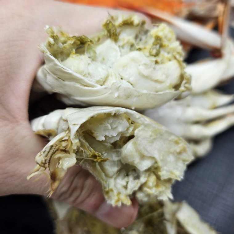 ปูทะเลตัวผู้แช่แข็งในประเทศ 1kg