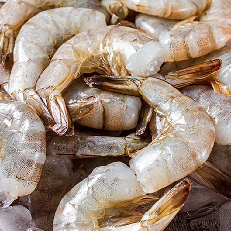 กุ้งขาวสด 1kg (30-35 ตัว)