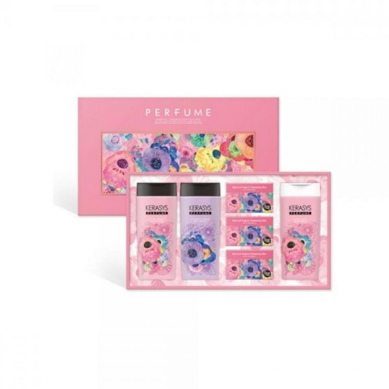 ชุดของขวัญ Aekyung Kerasys Perfume แชมพู ครีมนวด สบู่