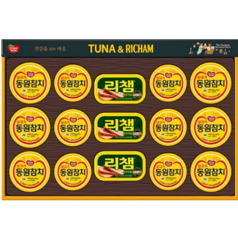 ชุดของขวัญผสม DONGWON TUNA LICHAM 99