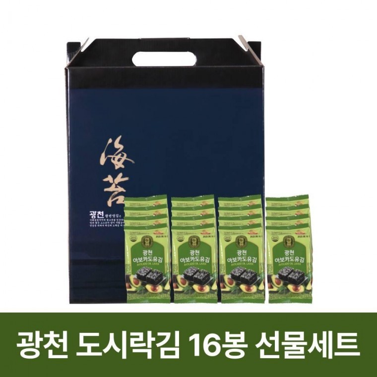 ชุดของขวัญสาหร่าย Kwangcheon 16 ซอง