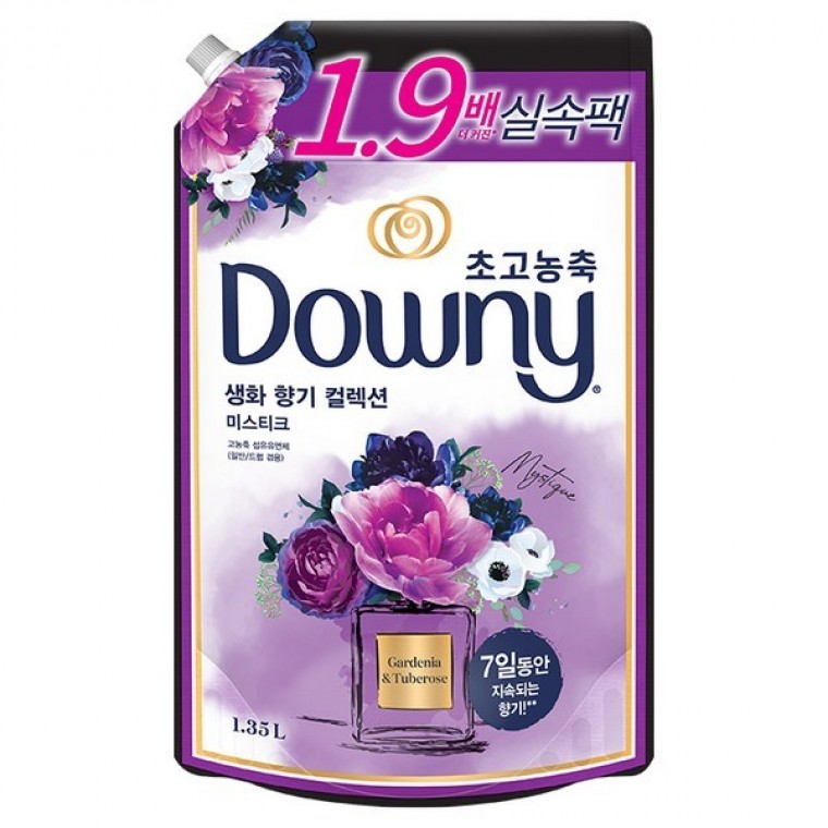 น้ำยาปรับผ้านุ่มรีฟิล Fresh Flower Mystique 1.35 ลิตร