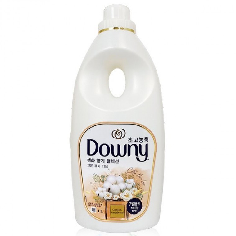 น้ำยาปรับผ้านุ่มเข้มข้นพิเศษ Fresh Flower Collection 1 ลิตร Cotton Pure Love
