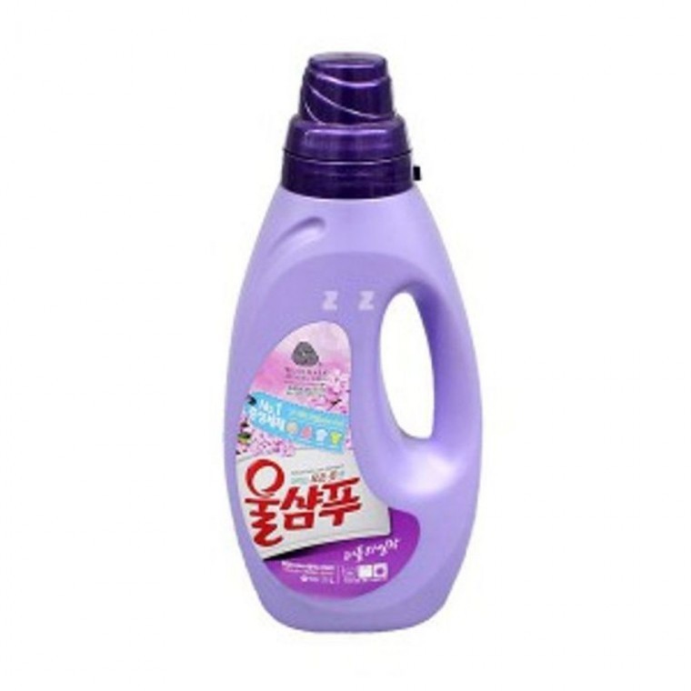 น้ำยาซักผ้า Wool Shampoo แบบน้ำเข้มข้น 1 ลิตร พร้อมน้ำยาปรับผ้านุ่ม