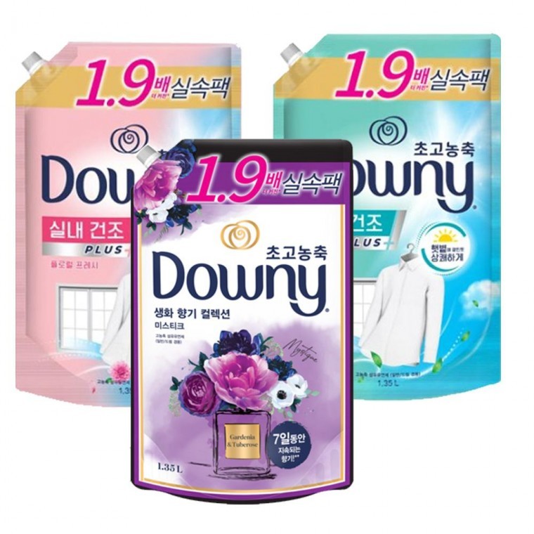 น้ำยาปรับผ้านุ่มเข้มข้นพิเศษ Indoor Drying 1.35 ลิตร แบบรีฟิล 3 แบบให้เลือก