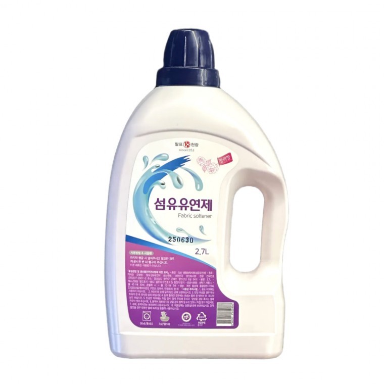 น้ำยาปรับผ้านุ่ม Malpyo กลิ่นกุหลาบ 2.7 ลิตร แบบขวด