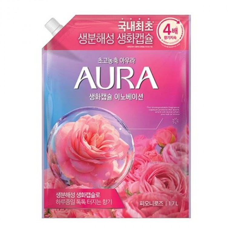 แคปซูลน้ำหอม Puffin Fresh Flower Peony Rose แบบรีฟิล 1.7 ลิตร