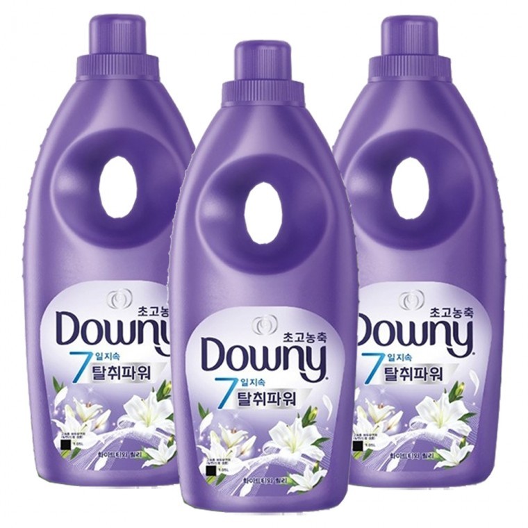 น้ำยาปรับผ้านุ่มเข้มข้นพิเศษ Purple White Tea and Lily 1 ลิตร x 3 ชิ้น