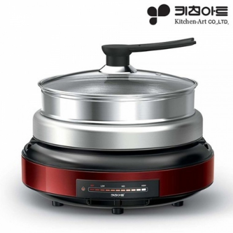 หม้อไฟฟ้าอเนกประสงค์แบบแยกส่วน Kitchen Art KM-A01XP 4 ลิตร