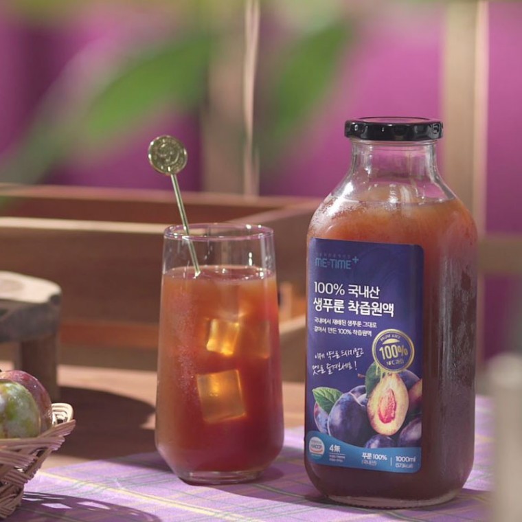 น้ำลูกพรุนสกัดจากธรรมชาติ 100% ตรา Nongbu Prince 1000ml