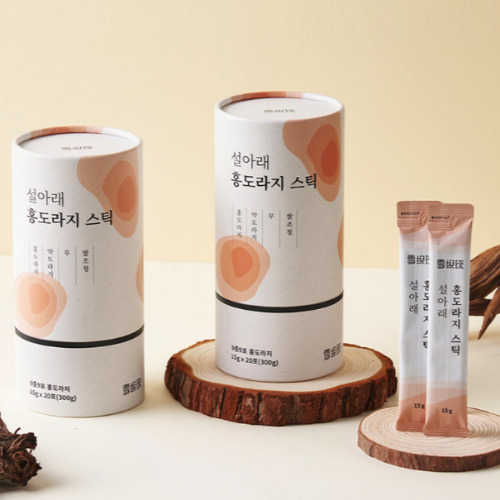 ไอเท็มที่ต้องมีสำหรับดูแลคอในฤดูเปลี่ยนผ่าน! โสมเกาหลีแบบซองที่จะดูแลสุขภาพของทุกคนในครอบครัว 1 เซ็ต 20 ชิ้น