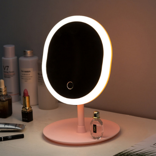 แต่งหน้าได้อย่างสมบูรณ์แบบด้วยแสงไฟแบบเทพธิดา! กระจกตั้งโต๊ะ LED