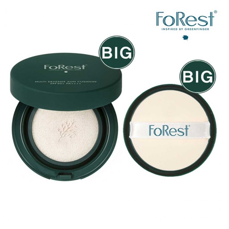 Green Finger Forest Multi Defense Sun Cushion SPF50+ (ตลับจริง 20g + รีฟิล 20g)