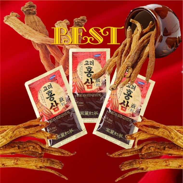 น้ำมันโสมแดง 5525เบสท์ ขนาด 80 มล. x 60 ซอง