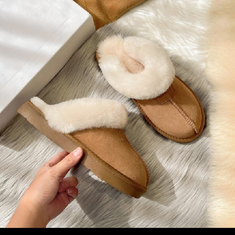 รองเท้านวมวูลเวต สวีด ฤดูหนาว ภายในบ้าน