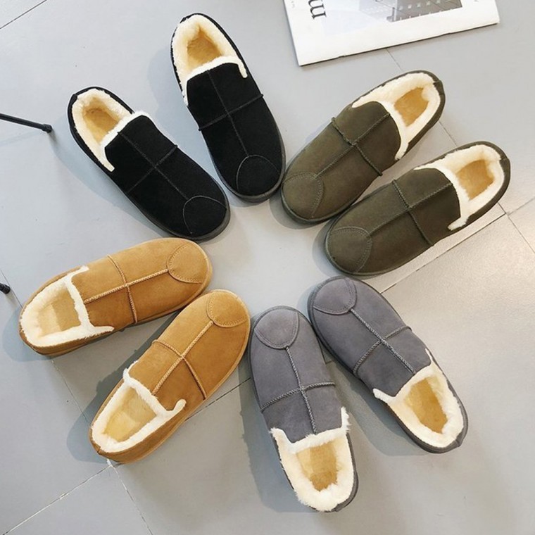 รองเท้าเดี่ยว MyKo Fur ฤดูหนาว