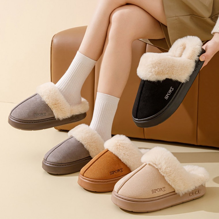 รองเท้านวมลูกหนูเนเบท ระบายความหนาว บ้านและนอก