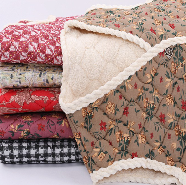 เสื้อกั๊กกันหนาวคุณยาย ลายดอก บุขนแกะ ขนปุย นุ่ม อุ่น เสื้อกั๊กอาจุมม่า ฮัลมอนี รุ่นพรีเมี่ยมเกรด