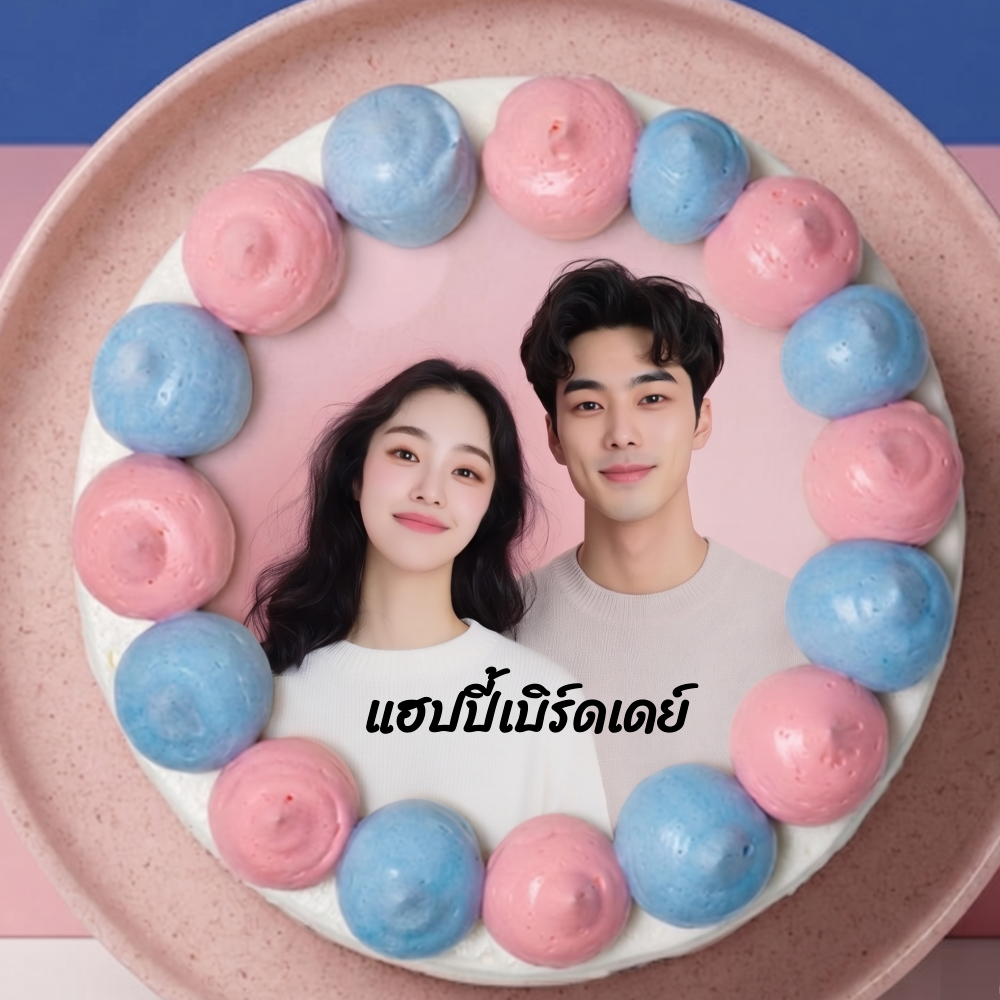 Candy Photo Cake